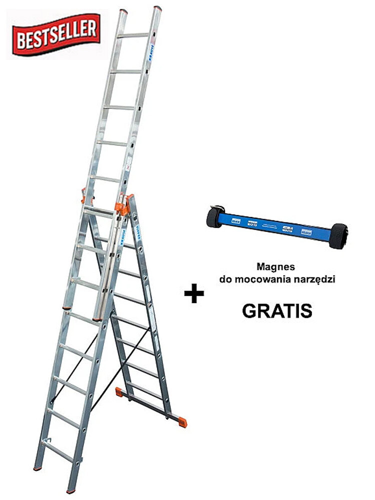 KRAUSE MONTO Tribilo drabina aluminiowa wielofunkcyjna